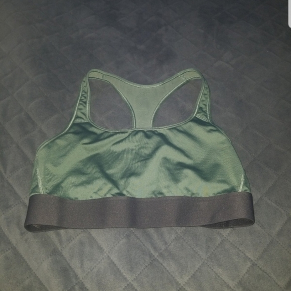 Victoria Sport, Racerback Sports‎ Bra Size M, Color Green - Picture 3 of 5